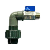 1/2" Valve with 90 Degree Elbow